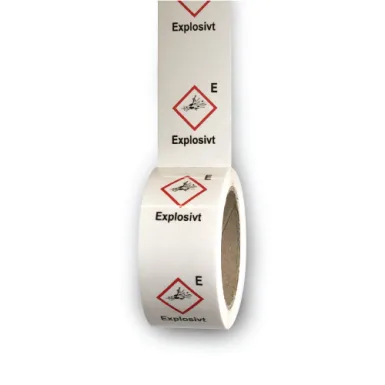 Rörmärkning / Explosivt (E)