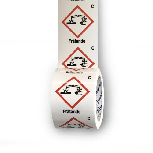 Rörmärkning / Frätande (C)