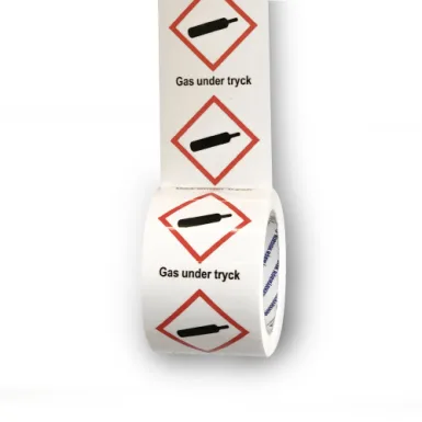 Rörmärkning / Gas under tryck