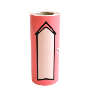 Rörmärkning / Ljusröd