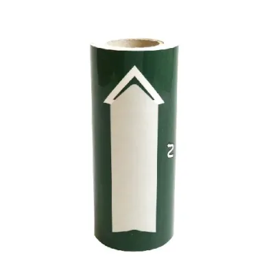 Rörmärkning / Mörkgrön