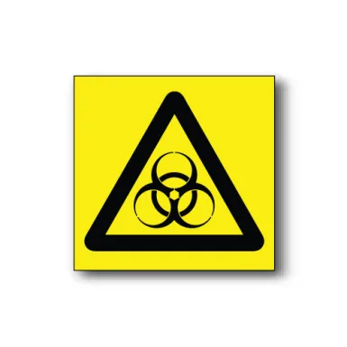 Dekal / Biologisk fara/smittrisk symbol