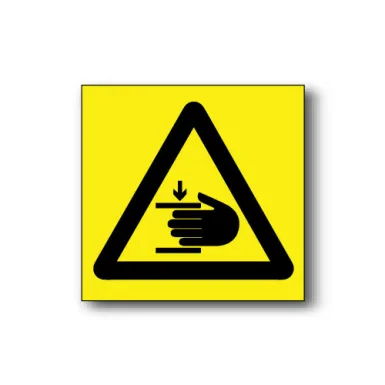 Dekal / Klämrisk hand symbol