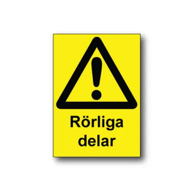 Skylt / Rörliga delar