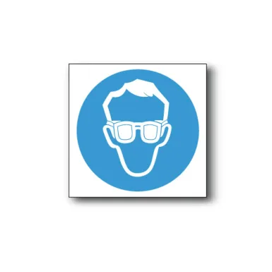 Dekal / Ögonskydd symbol