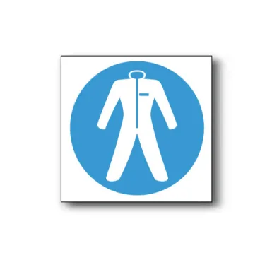 Dekal / Skyddskläder symbol