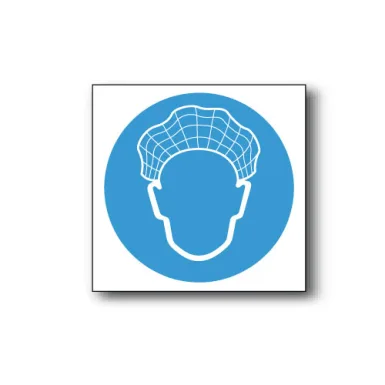 Dekal / Hårnät symbol