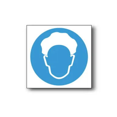 Dekal / Skyddshätta symbol