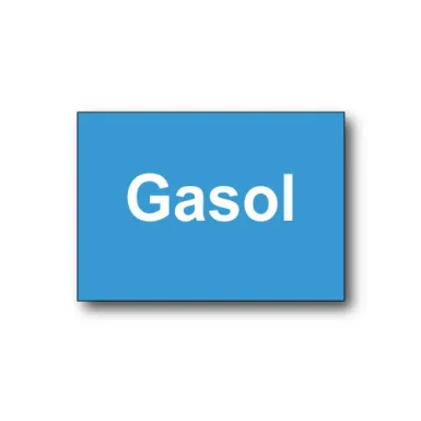 Skylt / Gasol