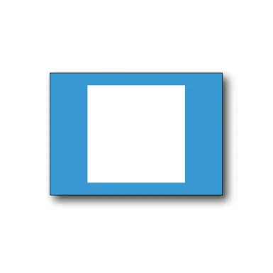 Dekal / Traverssymbol fyrkant