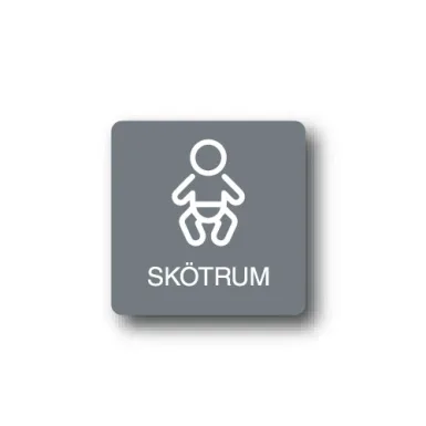 Skylt / Skötrum