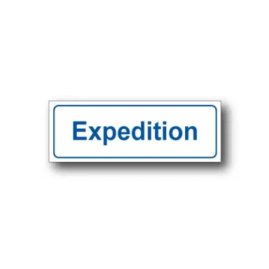 Skylt / Expedition