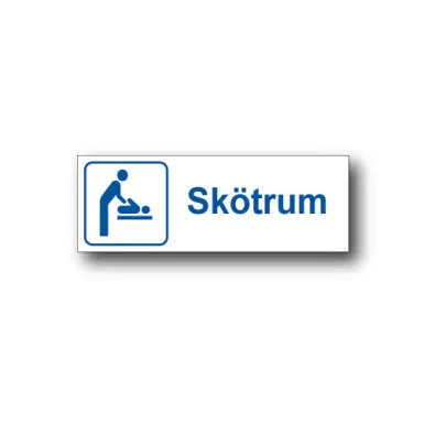 Skylt / Skötrum
