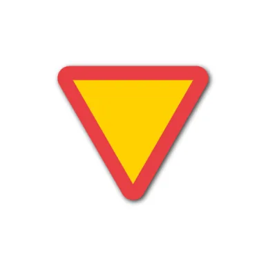 Skylt / Väjningsplikt