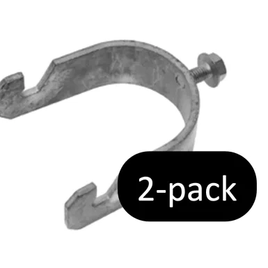 Skylt / Stolpfäste för 60 mm rör, till Trafikskyltar (2-pack)