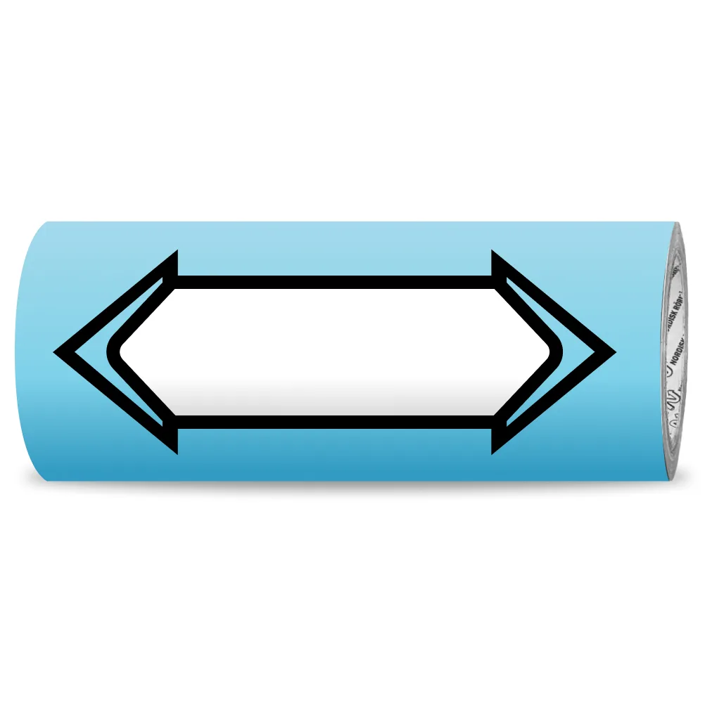 TIP Ljusblå Dubbelpil - Luft & Vakuum