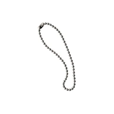 Kulkedja i förnicklad mässing Ø 2,4 mm