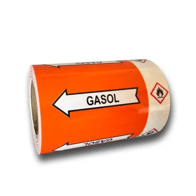 Rörmärkning / Gasol