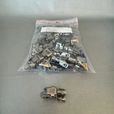 Skruvhus rostfritt till spännband 50 st/förp.