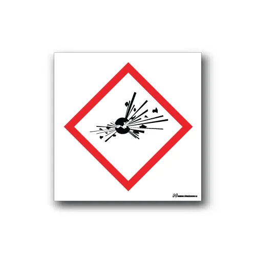 Dekal / Explosiv symbol