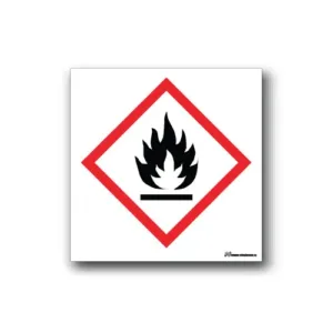 Dekal / Brandfarlig symbol