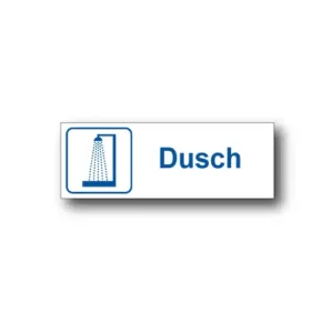 Skylt / Dusch