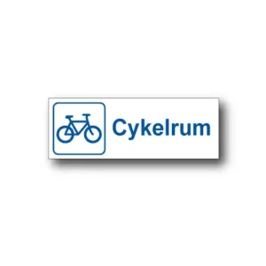 Skylt / Cykelrum