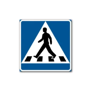 Skylt / Övergångsställe