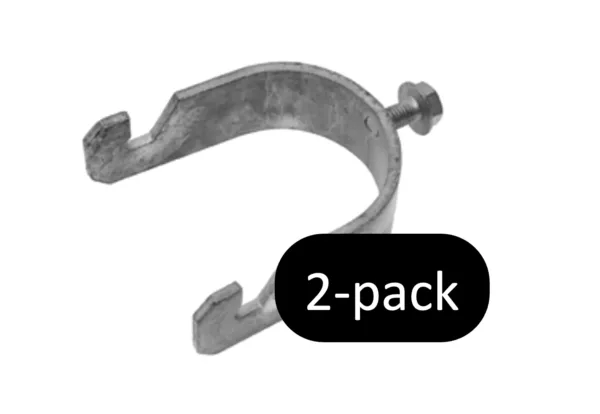 Skylt / Stolpfäste för 60 mm rör, till Trafikskyltar (2-pack)