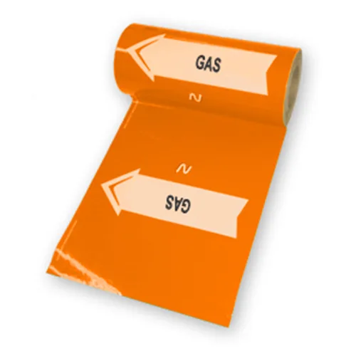 Rörmärkning / Gas