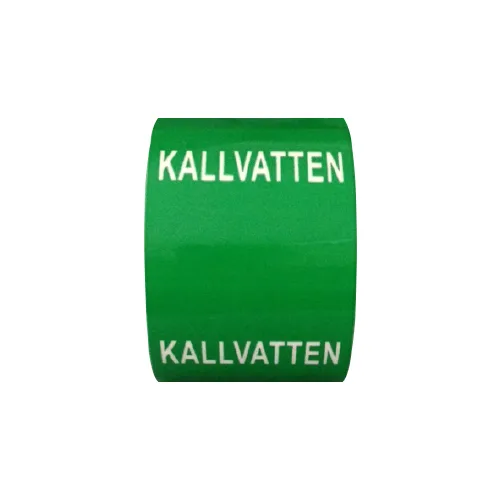 Rörmärkning / KALLVATTEN