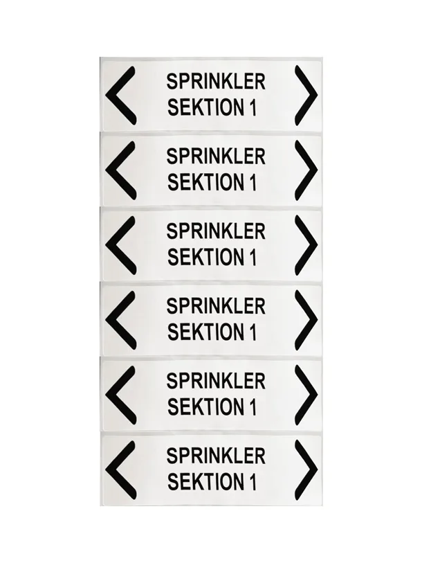 Ziro etiketter med egen text (175 x 50 mm)