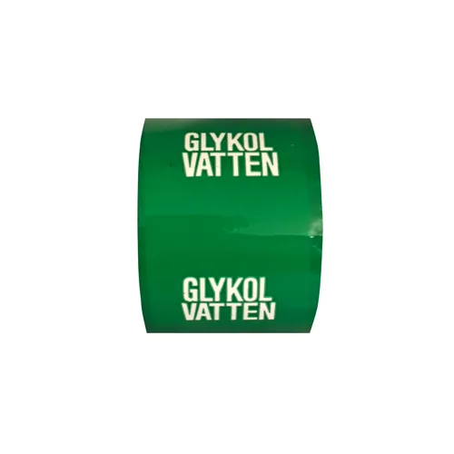 Rörmärkning / GLYKOLVATTEN