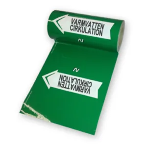 Rörmärkning / Varmvattencirkulation
